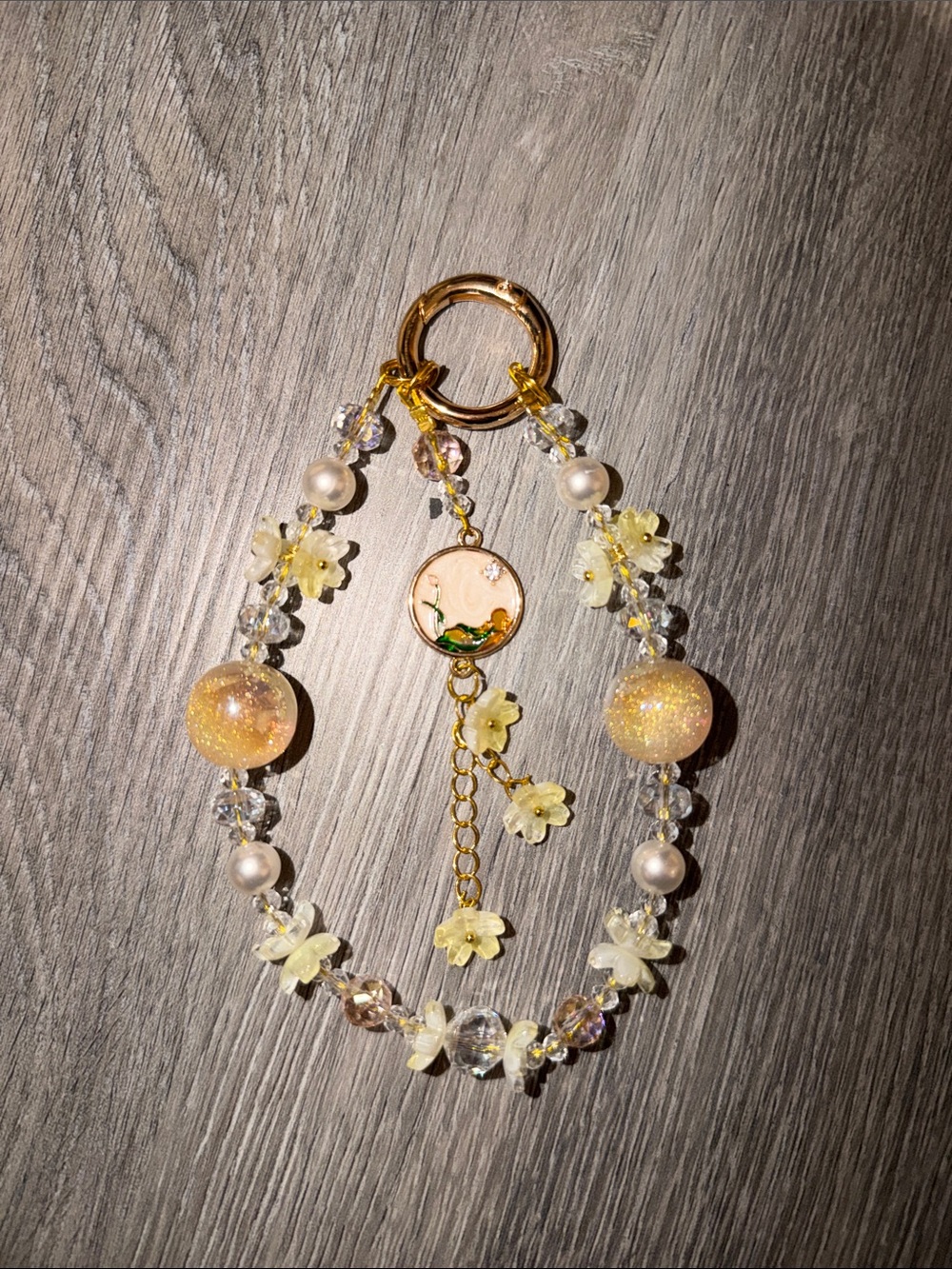 custom mermaid theme bag charm/keychain